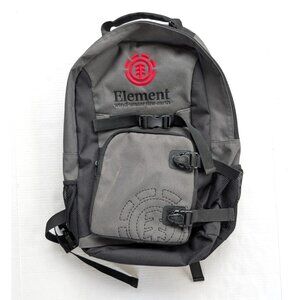 Vintage Y2K Element Skateboard Backpack READ Gray Full Size